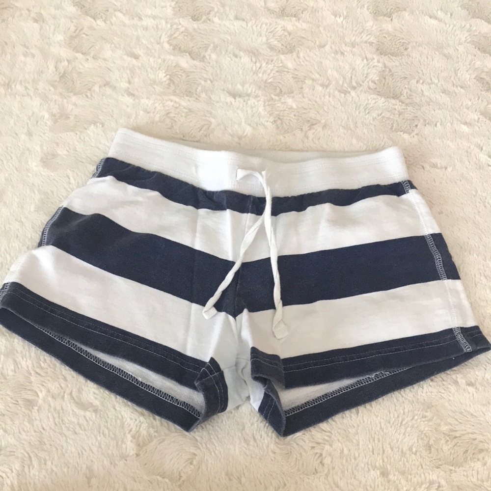 striped shorts